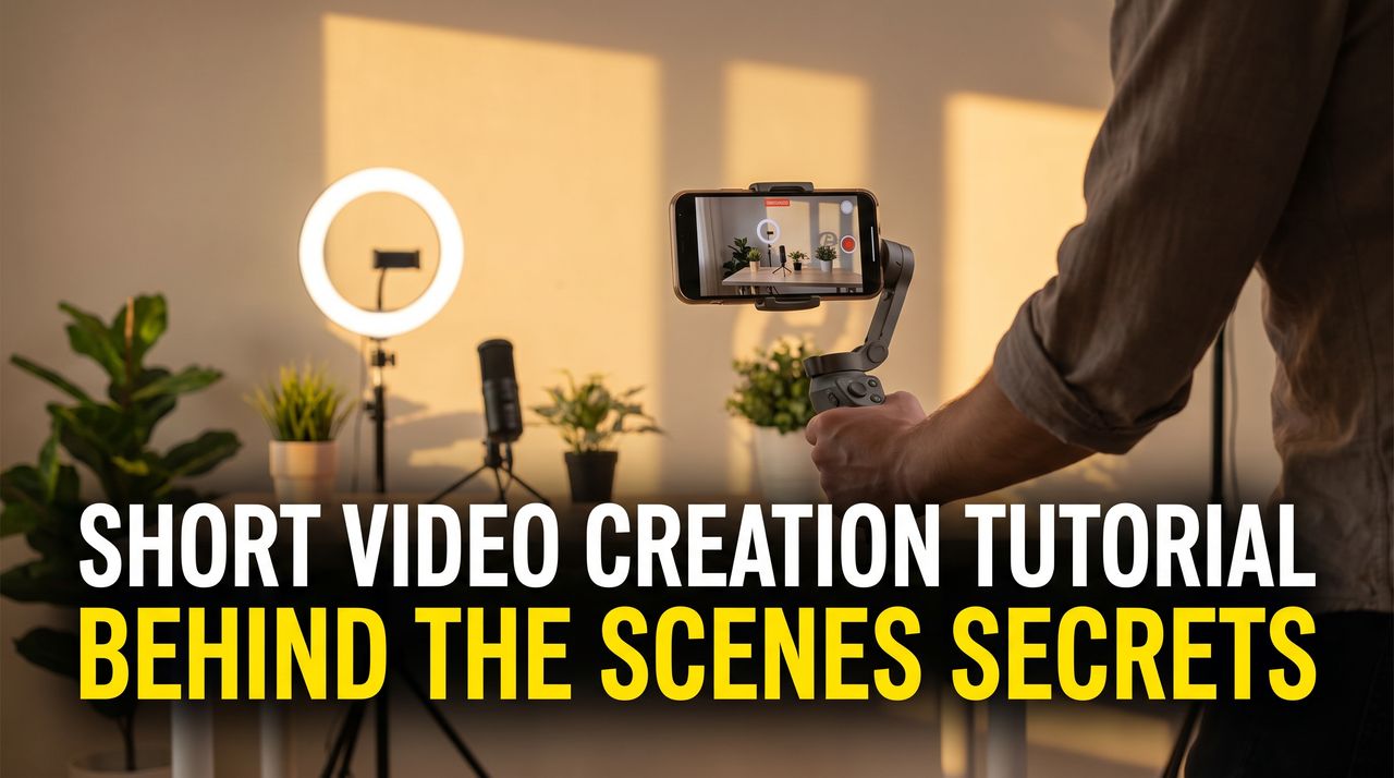 男同网短视频创作教程